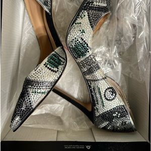 New 4 inch INC international concepts money shoes